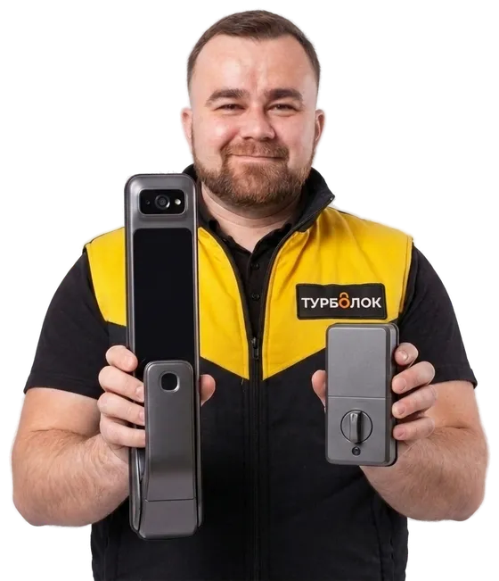 Установка умных замков во Владивостоке — мастер TurboLock